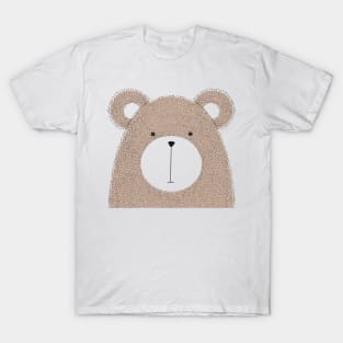 Cute Bear Head T-Shirt